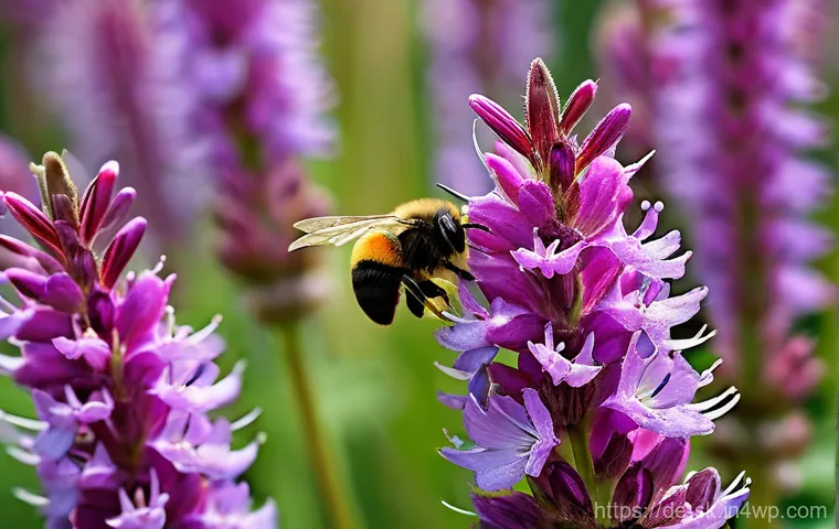 자생 식물로 정원 꾸미기 - A vibrant and harmonious German garden, bustling with life and showcasing a rich variety of native f...