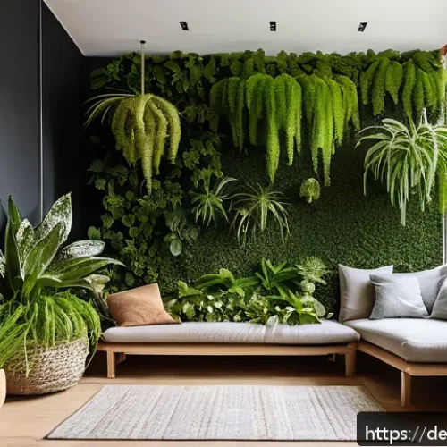 실내 식물의 장식 효과 극대화하기 - A bright and modern winter garden interior in a German home, featuring a vibrant arrangement of sun-...